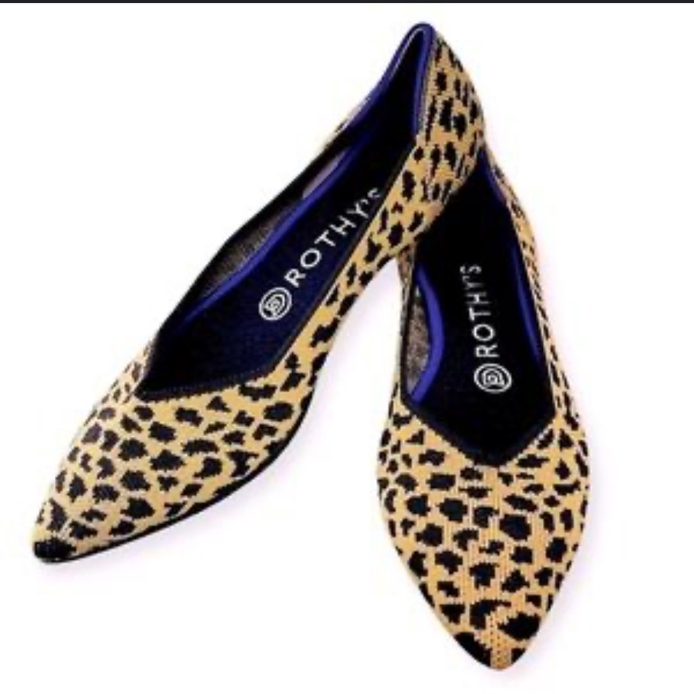 Rothy's Leopard Print Flats